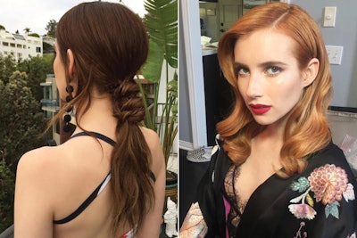 Emma Roberts Hair Color