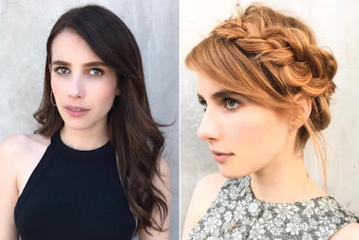 Emma Roberts Hairstylist