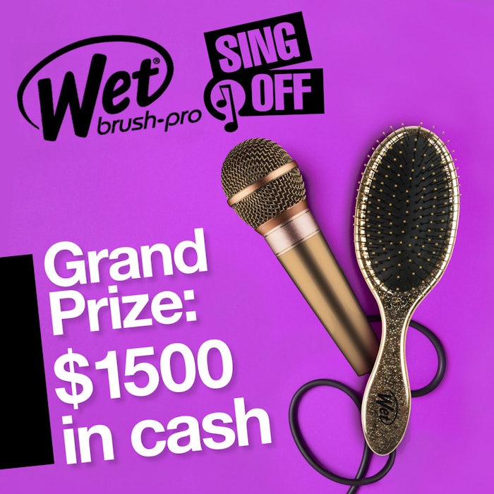 Lp Wet Brush Sing Off Social Graphic