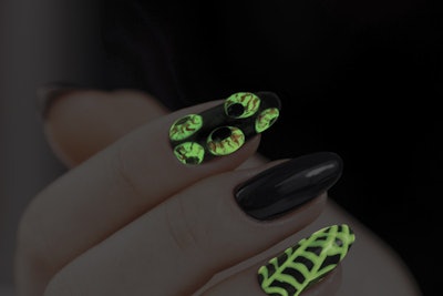 finished eyeballs glowing