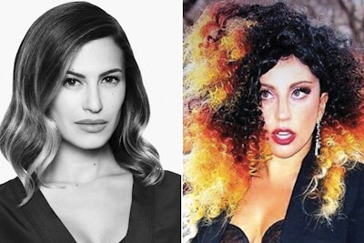 Lady Gaga Aura Friedman Hair