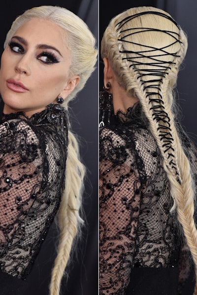 Lady Gaga Braid