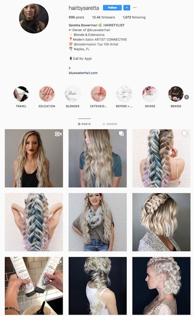 Saretta Bowerman Instagram