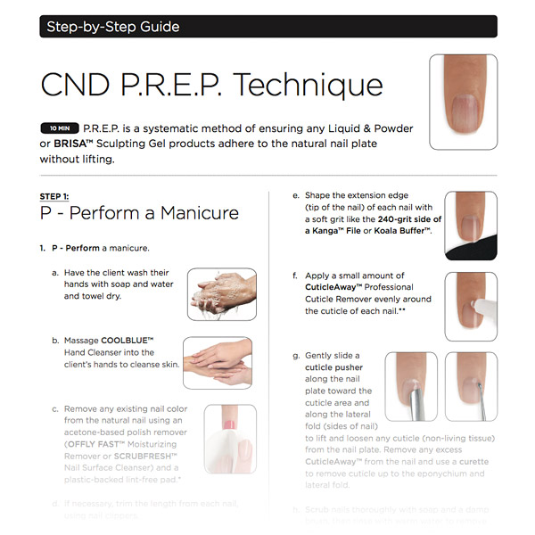CND Step-by-Step: Prep Technique