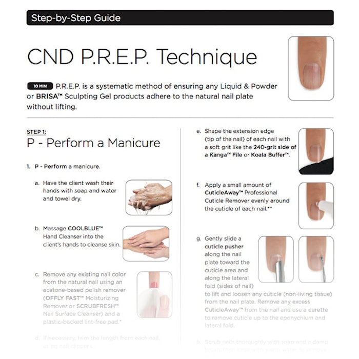 CND Step-by-Step: Prep Technique
