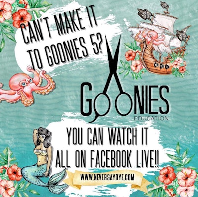 If you can't make it to the class, you can stream it live on Facebook