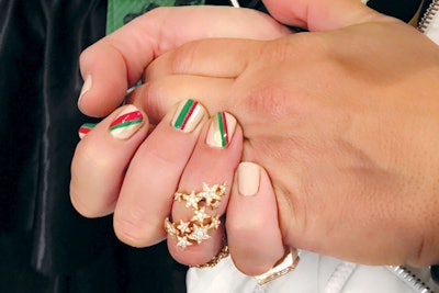 Pink Nail Art