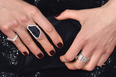Taylor Schilling Nail Art