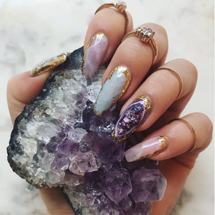 Crystal nails Jen Seales