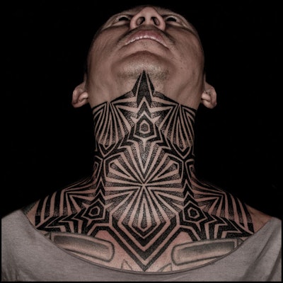 Noogie Thai Neck Tattoo