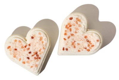 Life Elements CBD Infused Double heart bath bomb