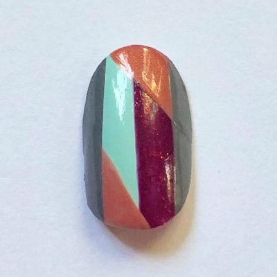 Essie gel couture nail art