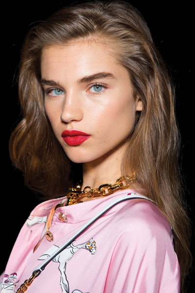 Escada Runway Makeup