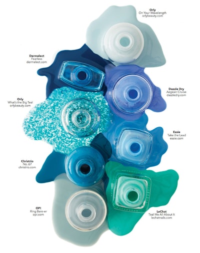 blue-green-nail-polishes