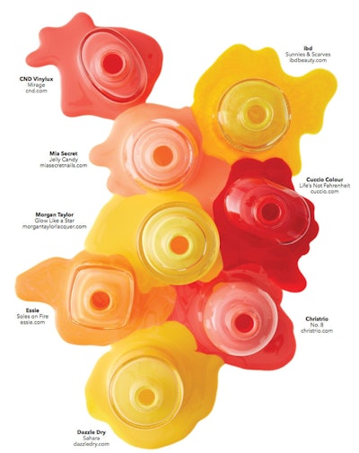 yellow-orange-nail-polishes