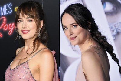 Dakota Johnson Braided Hair