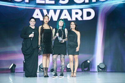 Nico Norris wins both the Creative Hair and People's Choice Awards