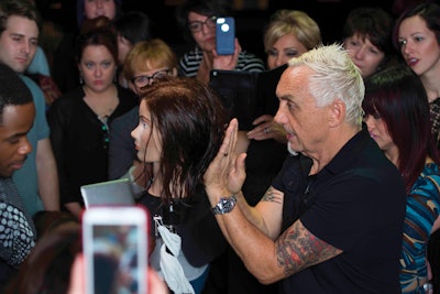 Phillip Wilson Cutting Hair