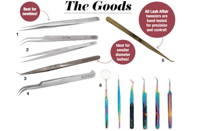 Eyelash Tech Tweezers