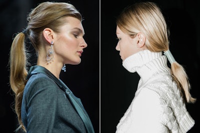 Fashionable Ponytails