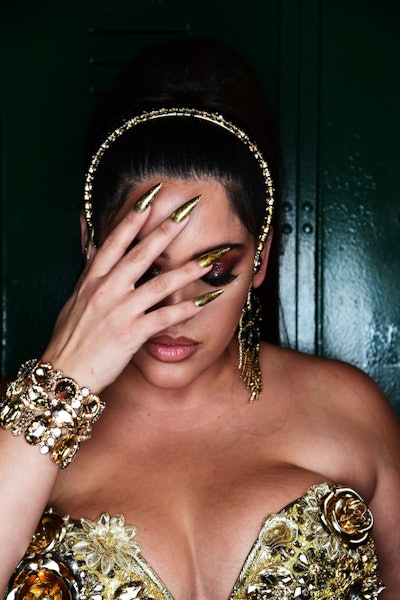 Denise Bidot During THE BLONDS Spring 2020