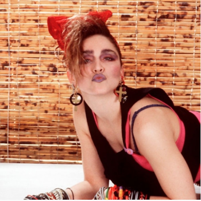 madonna hair in the 80s