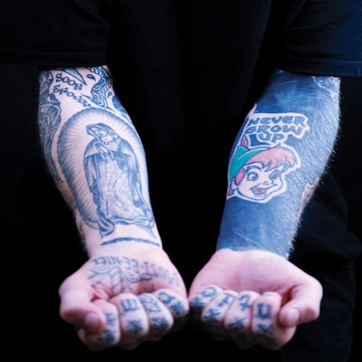 Collin Anthony Arm Tattoos