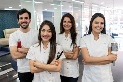 Cosmetology Students