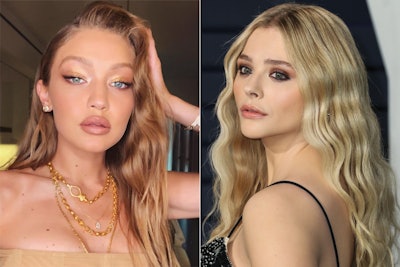 Gigi Hadid Chloe Moretz Hair