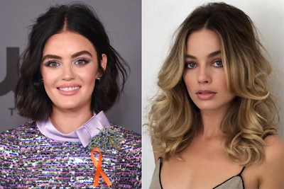 Lucy Hale Margot Robbie Hair