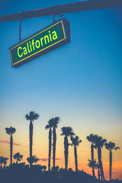 California Street Sign