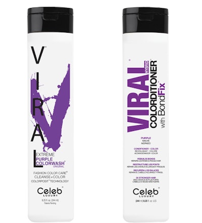 Celeb Luxury Viral Purple Colorwash
