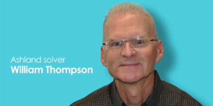 Willaim Thompson, of Ashland, is the recipient of the Society of Cosmetic Chemists' Des Goddard Award.