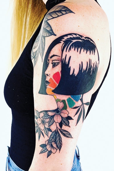 Lindsay Wolf Tattoo