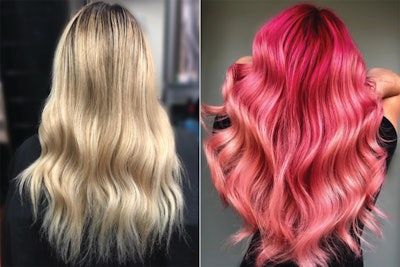 Rose Gold Hair