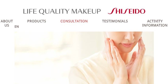 Shiseido has revamped its Life Quality Makeup site. Along with a newly designed logo it now features videos on makeup application techniques to assist individuals with appearance concerns, as well as testimonials from those who've tried the program.