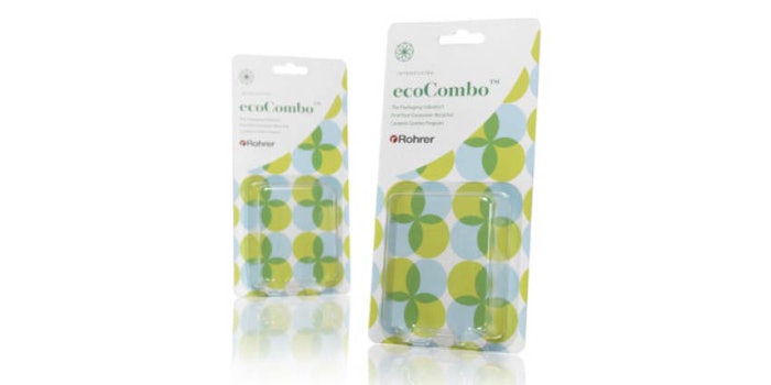 Rohrer Corporation has announced the upcoming launch of ecoCombo, the packaging industry’s first PCR materials combo program.