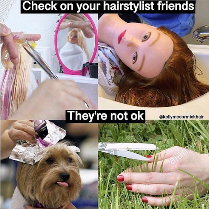 9 Of The Best Coronavirus Hairstylist Memes Beauty Launchpad