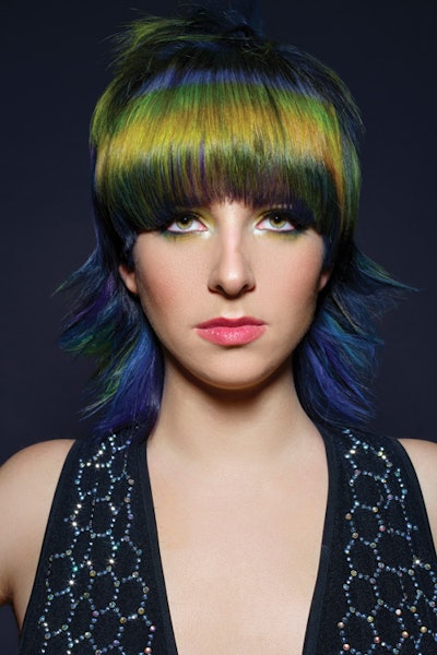 Dana Lyseng Discotheque Bangs