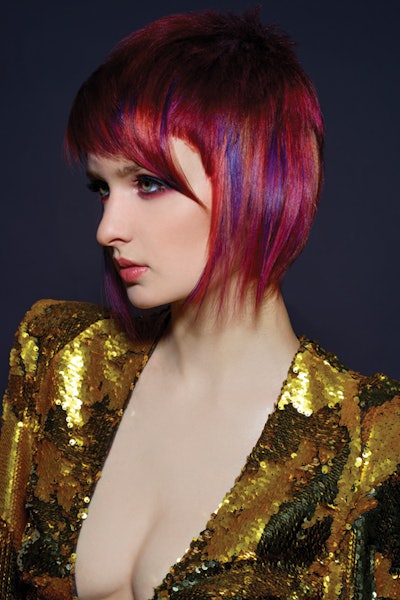 Dana Lyseng Discotheque Red