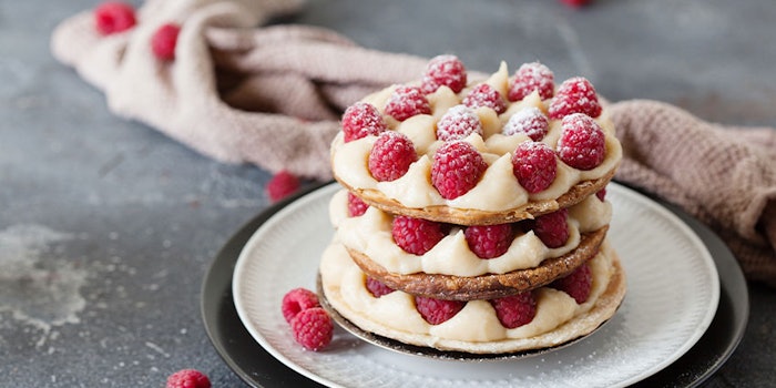 The character of raspberry ketone is fruity, with an obvious raspberry note. It blends harmoniously with vanillin and maltol and all the many members of their odor families.