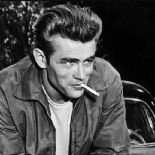 James Dean; Image source: Warner Bros.