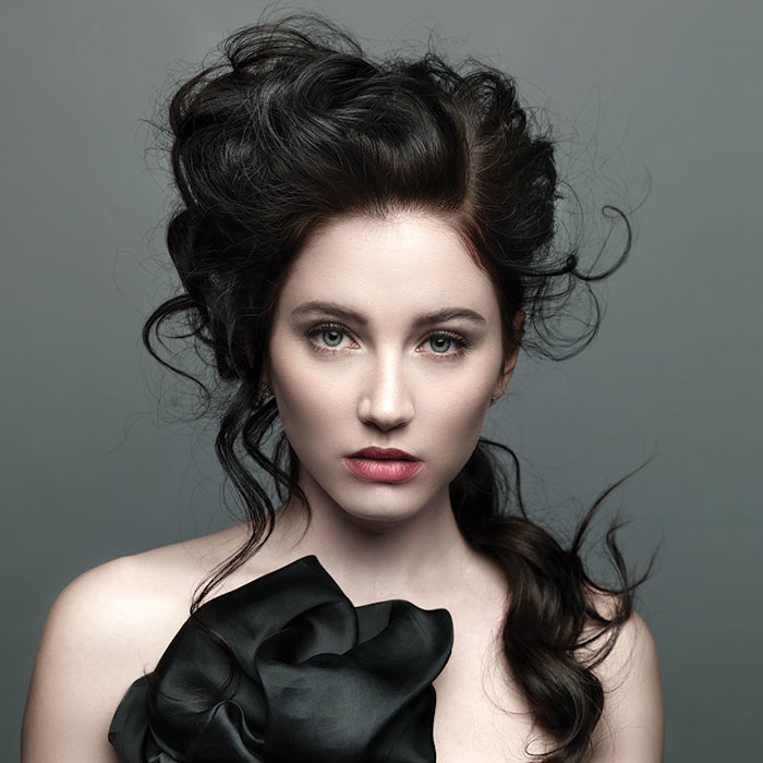Hair: Vivienne Mackinder; photographer: Desmond Murray; makeup: David Maderich; fashion: Montgomery Frazier; hair team: Cindy Depinto Elliot and Rosemary Tejeda