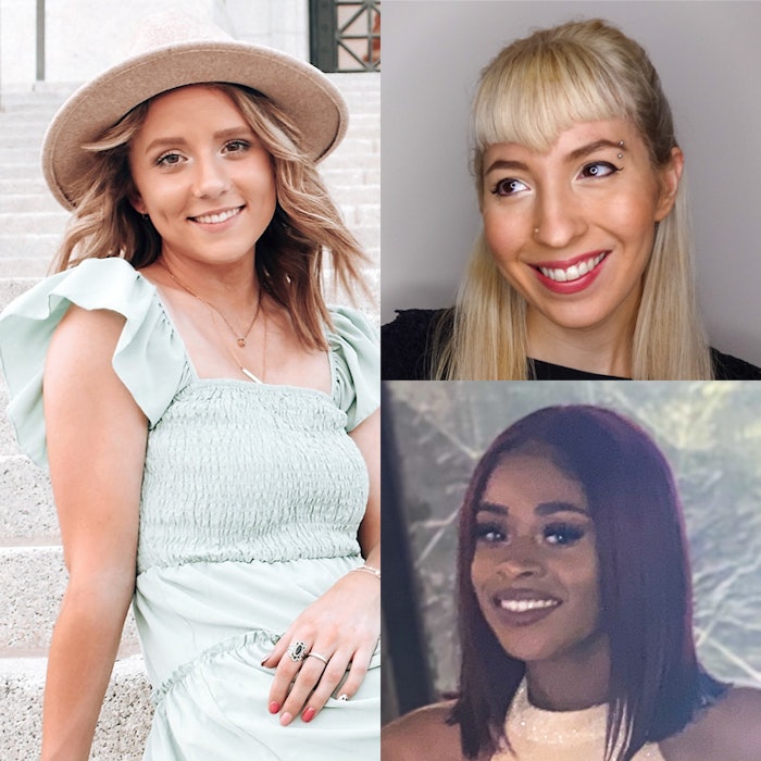 Photo: Kaylia Lundgren (left), Caroline Lama (top right), Taija Smith (bottom right).