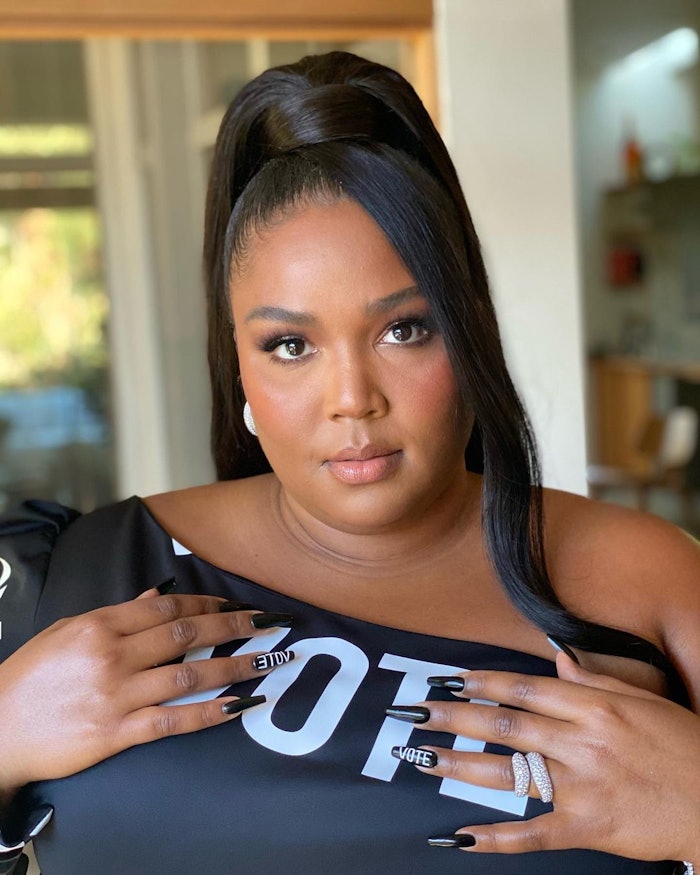 Lizzo at the Billboard Music Awards.