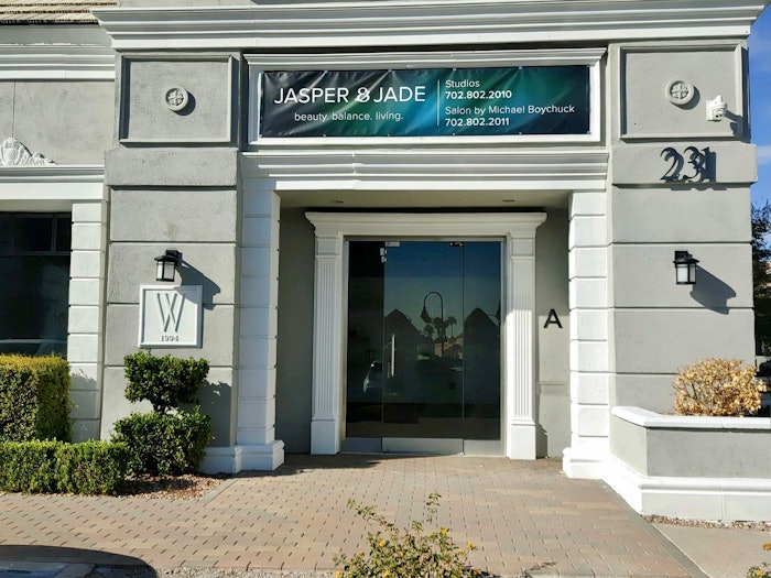 Exterior of Jasper & Jade Salon