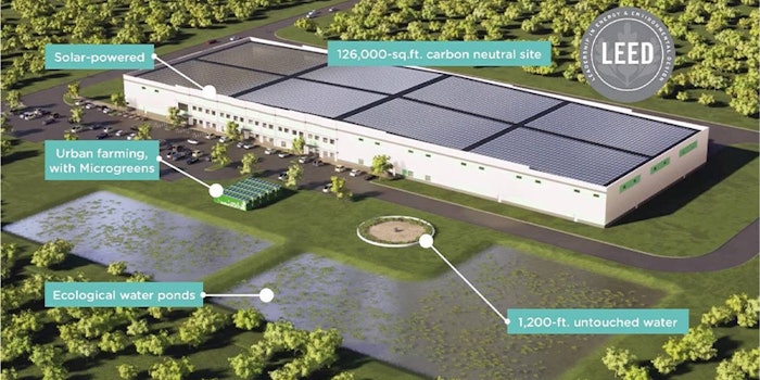 Capsum’s sustainable beauty production site in Austin.