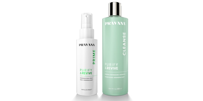 PRAVANA's new Purify & Revive demineralizing collection.