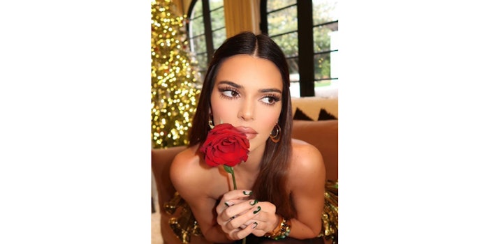 Kendall Jenner- Nails by Lisa Kon