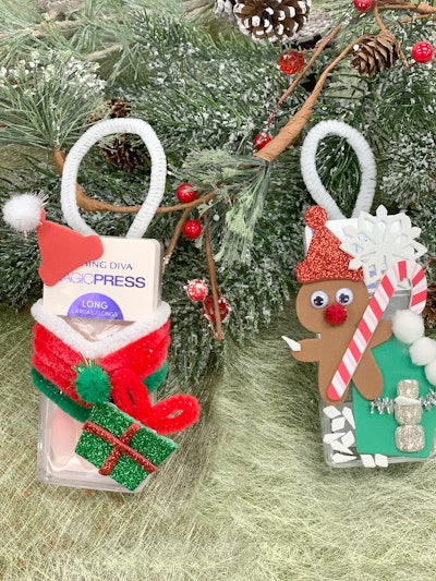 Example of repurposed Magic Press press-on nail cases